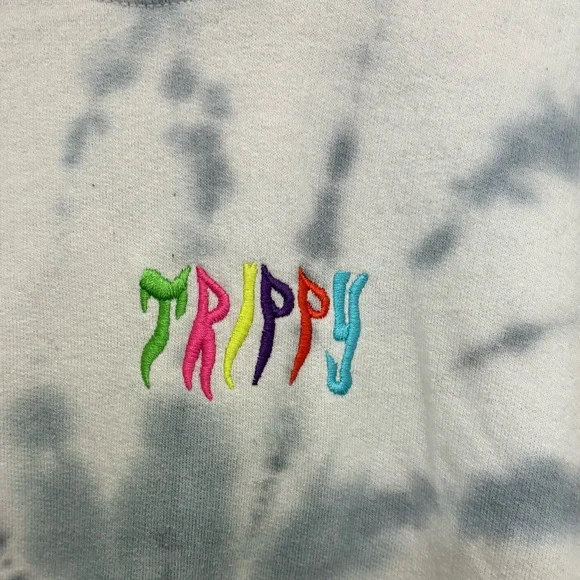 Rue21 Blue Tie-Dye Hoodie - Picture 5 of 9